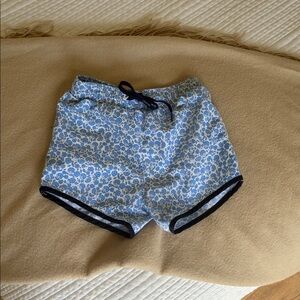 Boy’s Blue Floral Swim Shorts